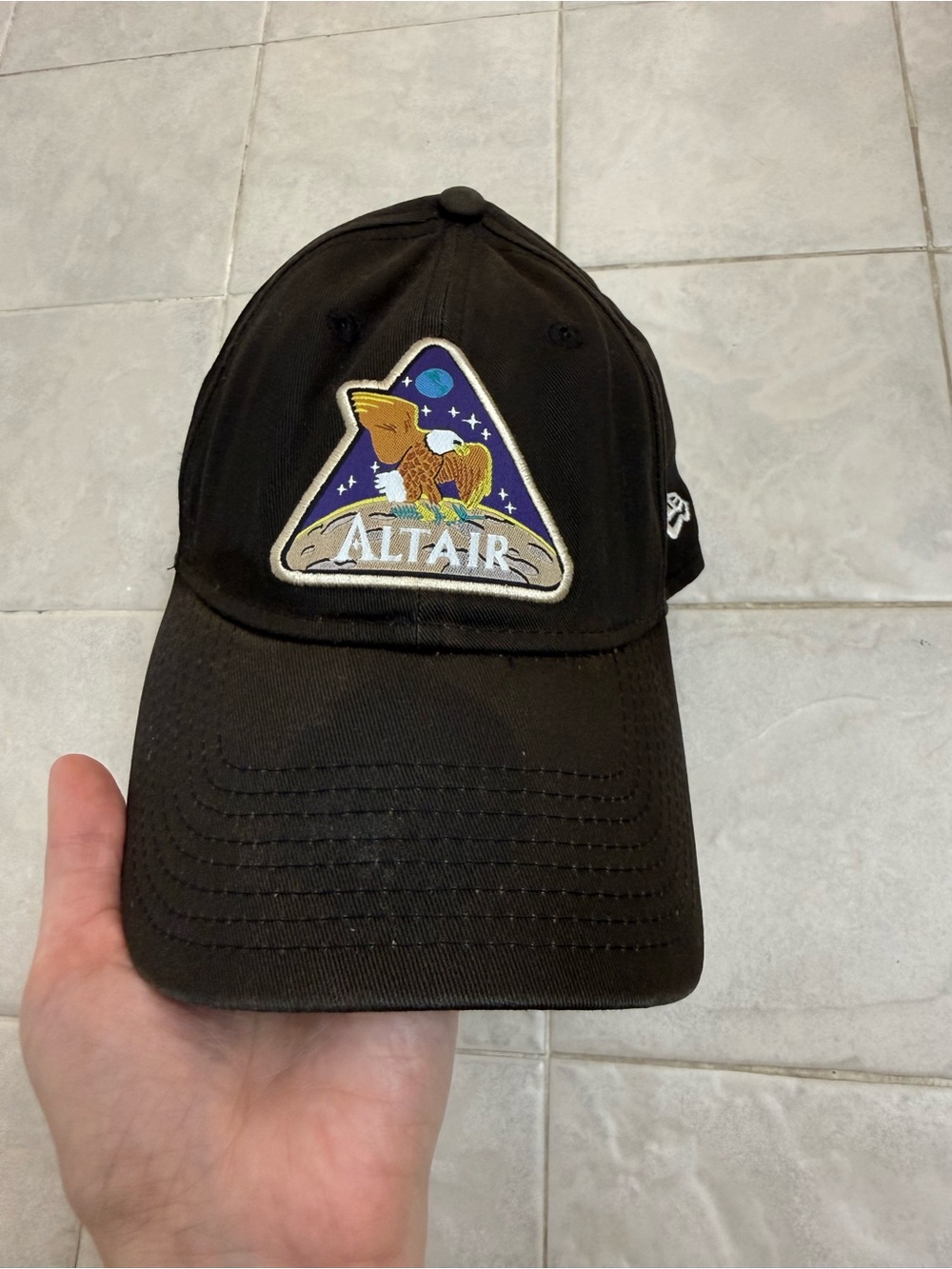 New Era Altair Eagle Patch Vintage NASA cap